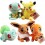 Pokémon Pokemon Plush Toys Stuffed Dolls Pikachu Bulbasaur Charmander Squirtle 15cm/6Inch