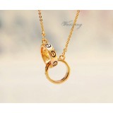 Wholesale - Wanying Rings Love Pattern Rose Gold Alloy Choker (600042)