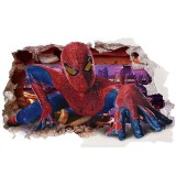 Wholesale - Spider Man 3D Wall Stickers Decorative Wall Decal 60x90cm 
