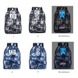 wholesale - NBA Cleveland Cavaliers Lightning Texture Backpacks Shoulder Rucksacks Schoolbags