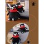 55CM/22Inch Kumamon Plush Toy Stuffed Animal with Red Scarf