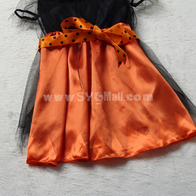 Halloween Costumes for Girls Witch Cosplay Costume Set EK069