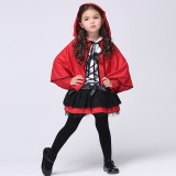 Wholesale - Halloween Costumes for Girls Red Ghost Cosplay Costume Set EK081
