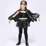 Wholesale - Halloween Costumes for Girls Batman Cosplay Costume Set EK074
