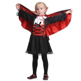 Wholesale - Halloween Costumes for Girls Vampire Cosplay Costume Set EK168