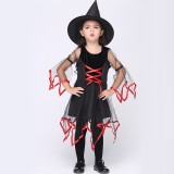 Wholesale - Halloween Costumes for Girls Witch Cosplay Costume Set EK129