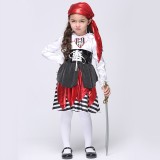 Wholesale - Halloween Costumes for Girls Pirate Cosplay Costume Set EK104