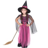 Wholesale - Halloween Costumes for Girls Witch Cosplay Costume Set EK141