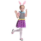 Wholesale - Halloween Costumes for Girls Rabbit Cosplay Costume Set EK173