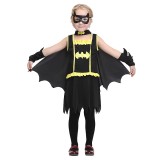 Wholesale - Halloween Costumes for Girls Batman Cosplay Costume Set EK187