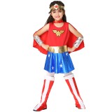 Wholesale - Halloween Costumes for Girls Wonder Woman Cosplay Costume Set EK201