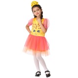 Wholesale - Halloween Costumes for Girls SpongeBob Girl Dress Cosplay Costume Set EK209