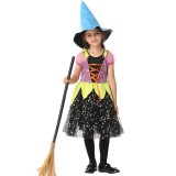 wholesale - Halloween Costumes for Girls Witch Cosplay Costume Set EK200