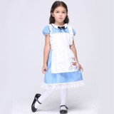 wholesale - Halloween Costumes for Girls Alice in Wonderland Cosplay Costume Set EK027