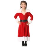 wholesale - Christamas Costumes for Girls Santa Cosplay Costume Set EK190