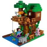 wholesale - MineCraft Block Mini Figure Toys Compatible with Lego Parts Large Tree House Scene 406Pcs 30065