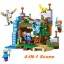 4Pcs Set MineCraft Building Block Mini Figure Toys Compatible with Lego Parts 79285
