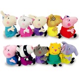 wholesale - Peppa Pig Plush Toys Peppa Family & Friends 10Pcs Set