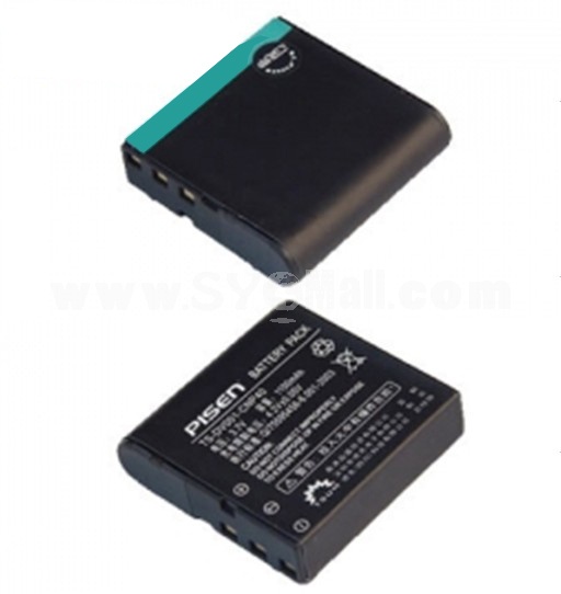 PISEN 1100mAh Battery for Casio CNP40 Replacement