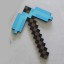 Minecraft Foam Diamond Pickaxe Figure Toys 45CM/18Inch