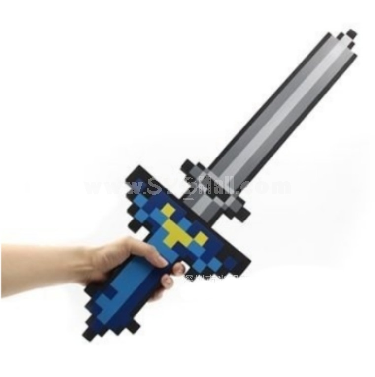 Minecraft Foam Diamond Sword Figure Toys New Version 60CM/24Inch