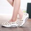 Women's Canvas Platforms Slip On Sneakers Athletic Air Cushion Walking Shoes 1558