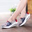 Women's Canvas Platforms Slip On Sneakers Athletic Air Cushion Walking Shoes 1559