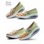 Women's Canvas Platforms Slip On Sneakers Athletic Air Cushion Walking Shoes 1522