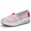 Women's Canvas Platform Slip On Sneakers Athletic Walking Shoes 9001-45