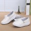 Women's Canvas Platform Slip On Sneakers Athletic Walking Shoes 1720