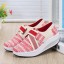 Women's Canvas Platform Slip On Sneakers Athletic Walking Shoes 9002-9