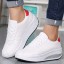 Women's Classic Leather Sneakers Athletic Walking Shoes 1662