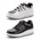 Women's Leather Sneakers Flashing Athletic Walking Shoes 1676-1