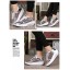 Women's Glossy Leather Sneakers Flashing Athletic Walking Shoes 1643
