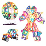 Wholesale - 91 Pieces Magnetic Building Blocks Tiles Sky Wheel Set Educational Toys for Kids Toddlers Children