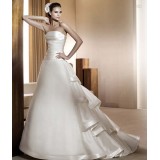 Wholesale - A-ling Strapless Sweep Train Wedding Dress