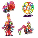 Wholesale - 141 Pieces Magnetic Building Blocks Tiles Sky Wheel Set Educational Toys for Kids Toddlers Children