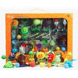 wholesale - Plants vs Zombies Action Figure Toys Shooting Dolls 12Pcs Set in Gift Box