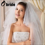 Wholesale - Four layers Wedding Bridal Veil with Beading 