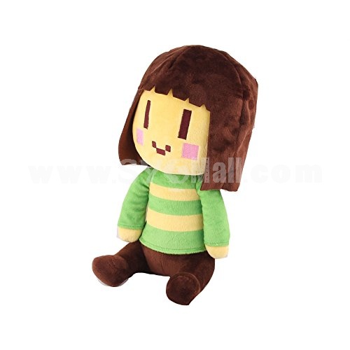 Undertale Frisk Chara Plush Toy Stuffed Doll 25cm/10Inch Tall