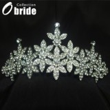 Wholesale - Gorgeous Alloy With Colorful Crystals Wedding Bridal Tiara