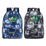 wholesale - Minecraft Sword & Pick Lightning Fashionable Backpacks Shoulder Rucksacks Schoolbags
