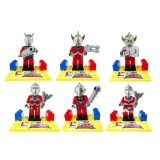 wholesale - Ultraman Blocks Mini Figure Toys Compatible with Lego Parts 6Pcs Set