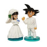 Wholesale - Dragon Ball Goku ChiChi Wedding PVC Action Figures Toys 2Pcs Set