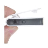 Wholesale - USB Rechargeable Mini Screen-Free Clip MP3 Player with Micro SD/TF Card Slot - White