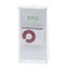 USB Rechargeable Mini Screen-Free Clip MP3 Player with Micro SD/TF Card Slot - White