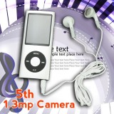 Wholesale - 5th Generation 4GB MP3 Player 2.2'' Screen Video Radio FM G-Sensor MP3 MP4 with HD 1.3MP Camera – Silvery