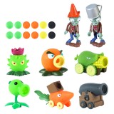 Wholesale - Plants vs Zombies Action Figure Toys Shooting Dolls in Gift Box