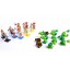 Plants vs Zombies Lego Compatible Building Blocks Shooting Toys in Easter Eggs 4Pcs Set