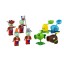 Plants vs Zombies Lego Compatible Building Blocks Shooting Toys in Easter Eggs 4Pcs Set